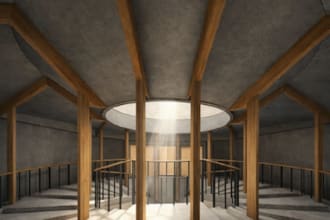 create architectural renders and visualisations