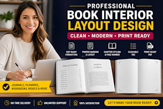 design professional amazon KDP book interior layout
