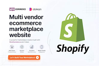 create complete shopify dropshipping multi vendor store