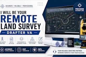 be your remote land survey drafter VA
