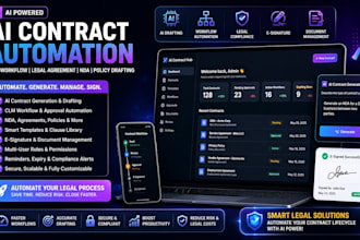 build ai contract automation clm workflow legal agreement nda policy drafting