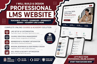 build teachable lms uteach xperiencify learndash eduma lms academy lms website