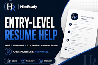write a professional ats resume, CV, cover letter, and linkedin