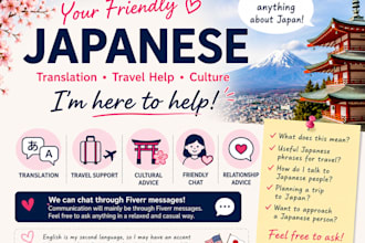help you with japanese language and japan related support