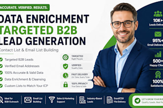 do b2b lead generation , data enrichment