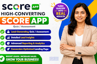 create a high converting scoreapp quiz funnel and lead generation system