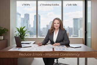 create sops, training manuals, and onboarding guides
