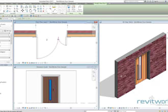 architectural revit family creation for doors windows and casework
