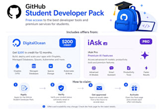 appprove your github student pack