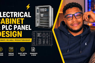 electrical cabinet cad, plc panel drawing, sheet metal cad expert studios procad