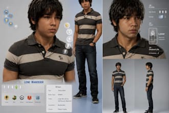 create custom content for the sims 4 cc with inzoi