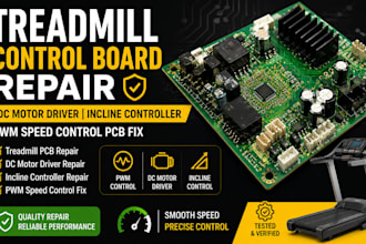 fix treadmill control board dc motor driver incline controller pwm speed control