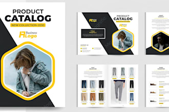 design company wholesale product catalog, perfume ecommerce fashion brochure PDF