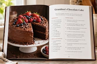 format your cookbook and recipe book for KDP paperback