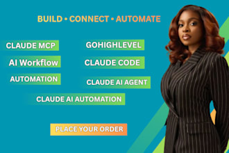 build claude ai agents, mcp workflows, claude to gohighlevel clauded code app