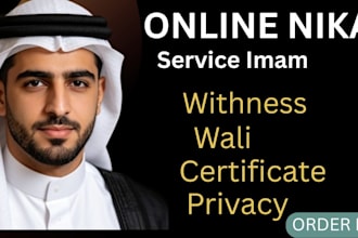 conduct professional online nikah