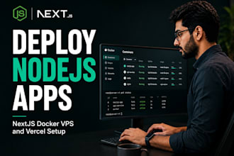 deploy your nodejs and nextjs app on vps with docker and cicd