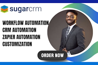 build airtable CRM sugarcrm vtigercrm zapier and n8n automation