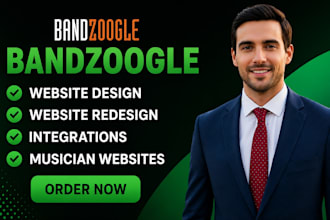build bandzoogle website bandzoogle website design and redesign music store