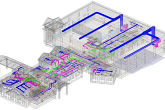 mep revit family modeling for hvac plumbing, electrical systems
