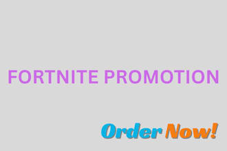 do fortnite online game promotion
