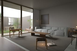 do interior design sketchup and 4k render