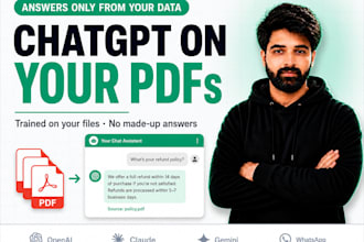 add a chatgpt ai chatbot to your website trained on your pdfs