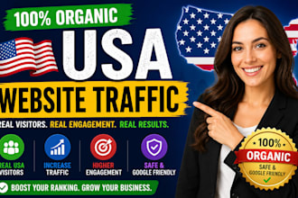 do organic USA,UK website traffic to increase sales