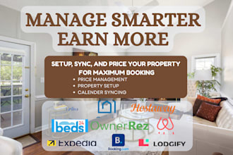 opitmize your listing on airbnb, expedia, agoda, setup beds24, sync calendar