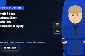 prepare financial statements, profit and loss, balance sheet