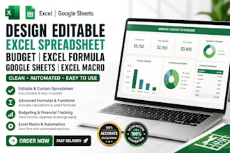 design editable budget excel spreadsheet excel formula google sheets excel macro