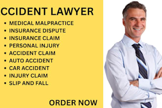 handle insurance claims, accident compensation, and injury dispute matters
