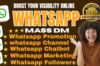 grow your business with whatsapp mass dm whatsapp marketing whatsapp promotion