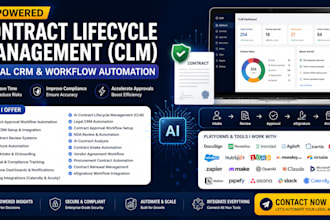 ai powered contract lifecycle management legal crm contract workflow automation