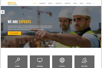 build squarespace construction website roofing website hvac handyman website