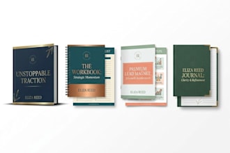 do professional ebook formatting and layout in canva or indesign