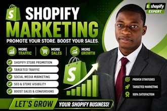 do shopify marketing, shopify promotion and boost shopify sales