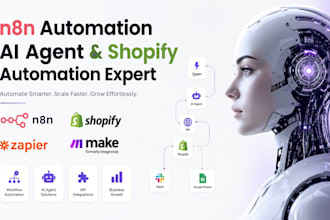 n8n automation n8n ai shopify automation zapier make com vapi ai agent api