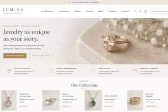 design squarespace jewelrystudio website gemstone collection website bridal site
