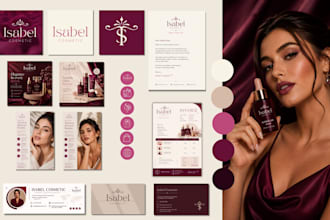 design minimalist logo, brand identity and branding kit
