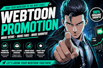 promote your webtoon, webcomic, or manga on tapas and voyceme