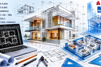 do autocad drawing create 2d floor plan cad drawing and architectural floor plan