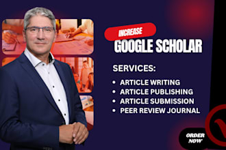 write and publish research articles in google scholar