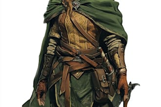 fantasy dnd character illustration