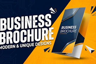 design business brochure for your brand