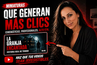 design youtube thumbnails with high CTR