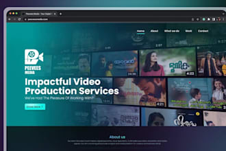 develop film website, livestream website documentary, production company