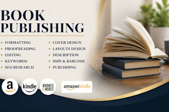 format and publish your book on ingramspark paperback and hardcover