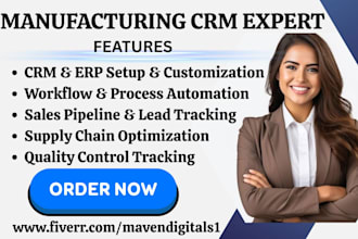 setup manufacturing crm software using netsuite erp odoo epicore hubspot crm