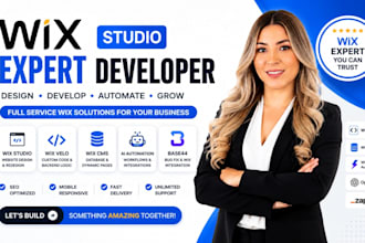 fix wix website wix studio website with wix velo code wix cms wix ai automation